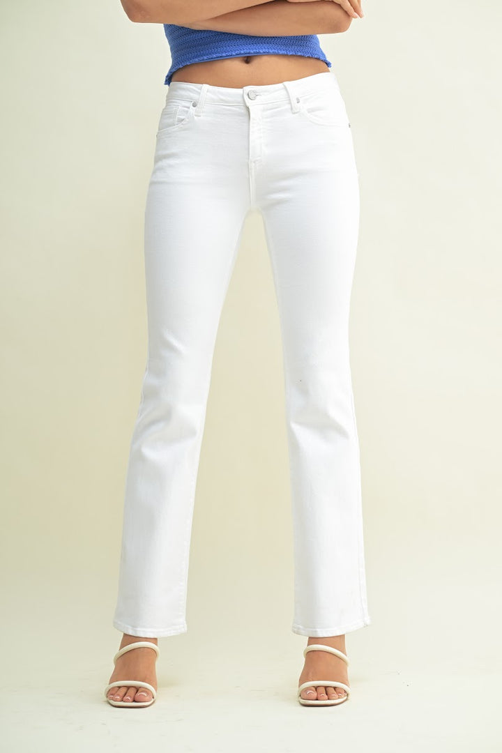 Vintage Low Rise Bootcut Jean - Optic White