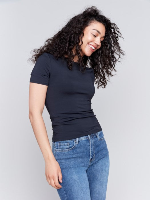 Gina Top - Noir/Black
