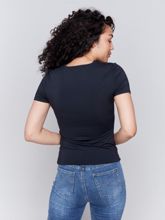 Gina Top - Noir/Black