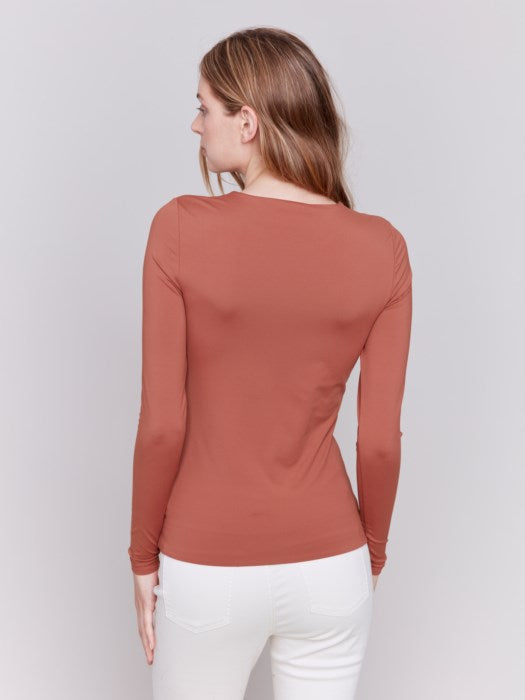 Layer Me Up Top - Terracotta