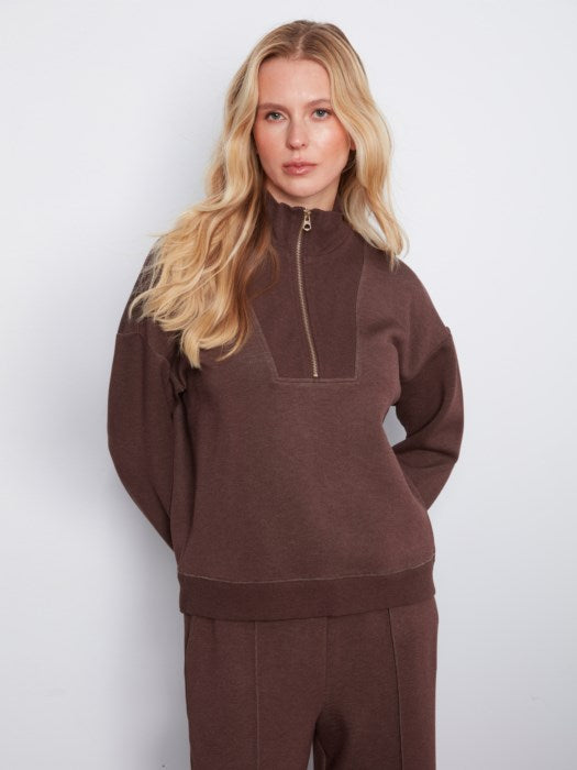 Celeste Leisure Pant Set - Espresso