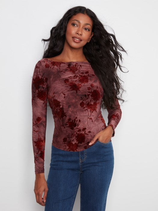 Cyndi Top - Merlot