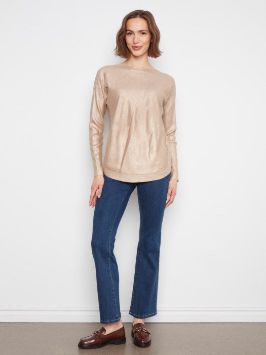 Brooke Sweater - Brass