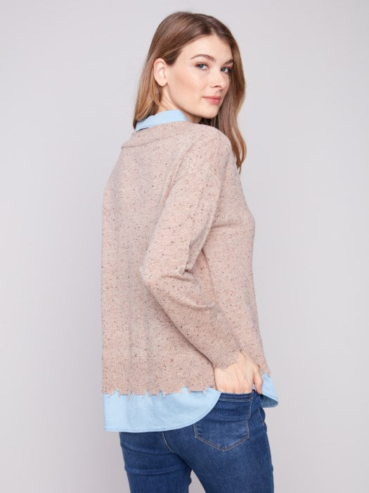 My Favorite Combo Sweater - Oat Flecks