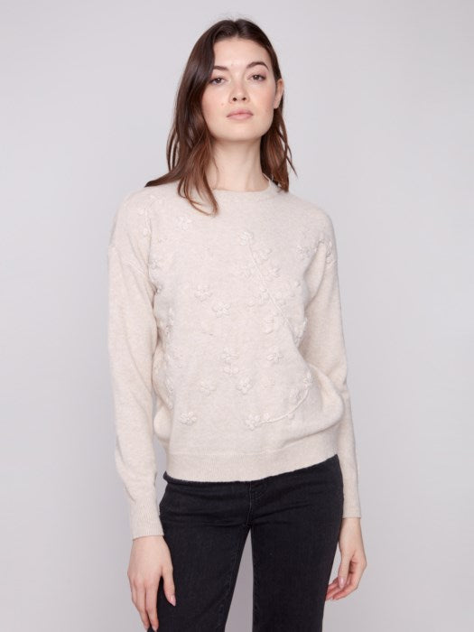 Simple & Sweet Sweater - Oat