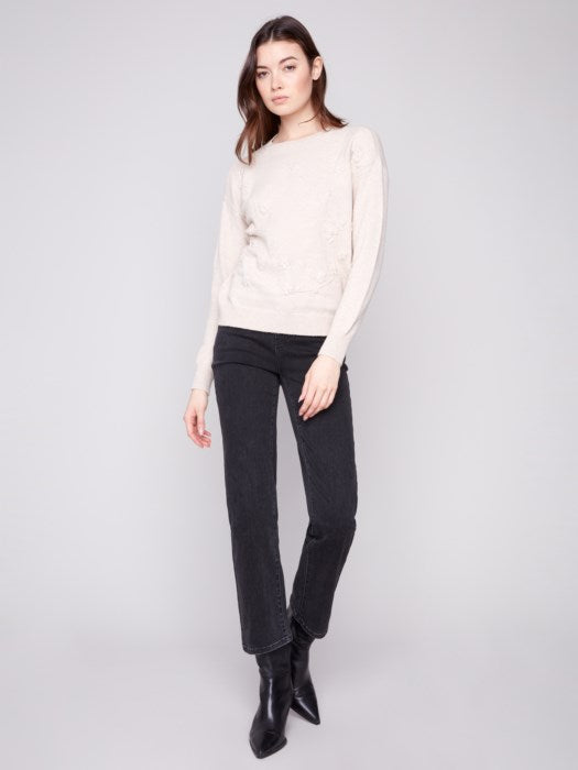 Simple & Sweet Sweater - Oat