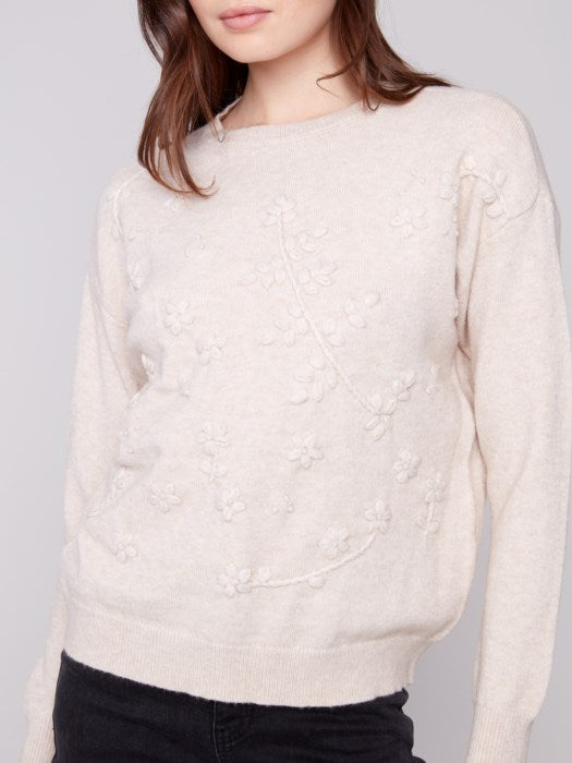 Simple & Sweet Sweater - Oat