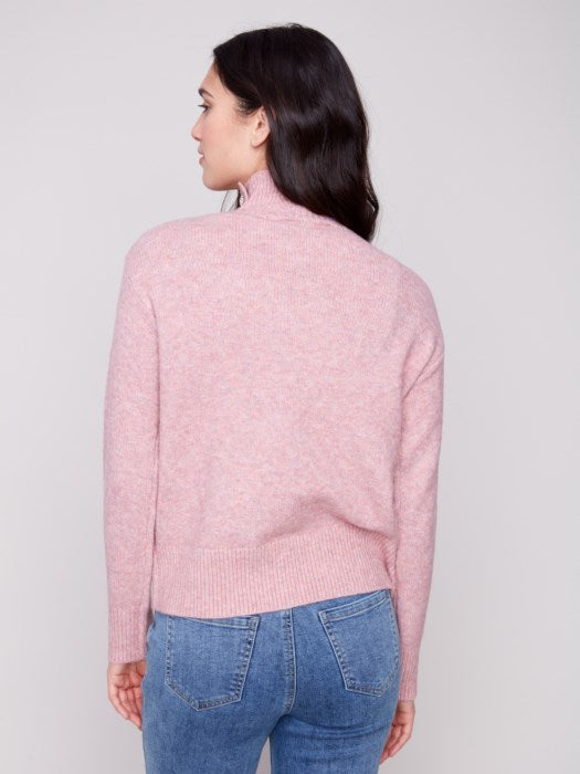 Fancy Nancy Sweater - Heather Primrose