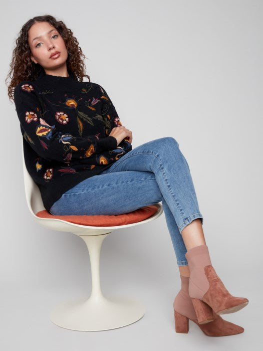 My Bestie's Sweater - Black