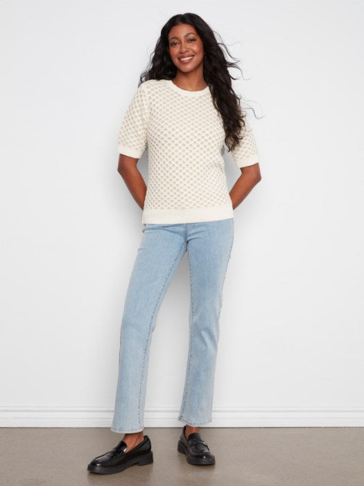 Alyce Sweater - Ecru