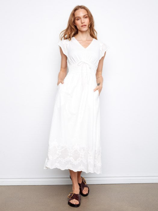 white casual dress near me ECB Exclusive: Most Admired Maxi Dress , White XS