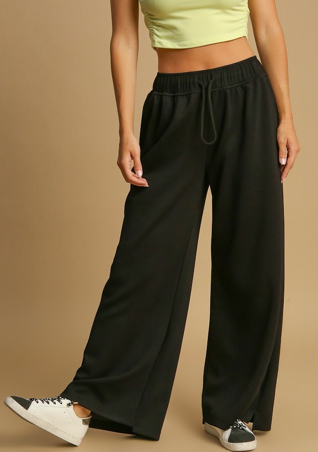 Taylor Wide Leg Set - Black