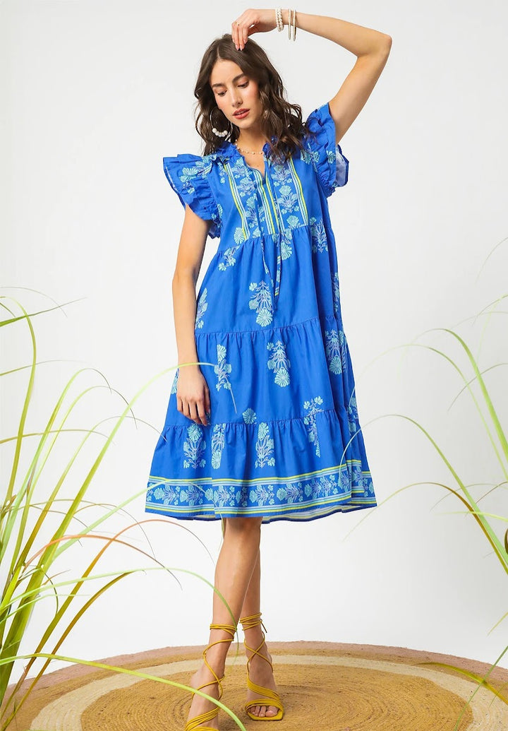 The Elsa Dress - Blue