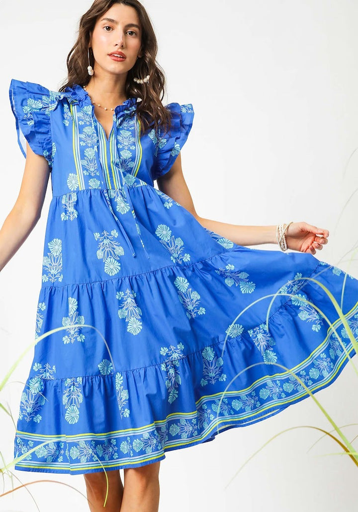 The Elsa Dress - Blue