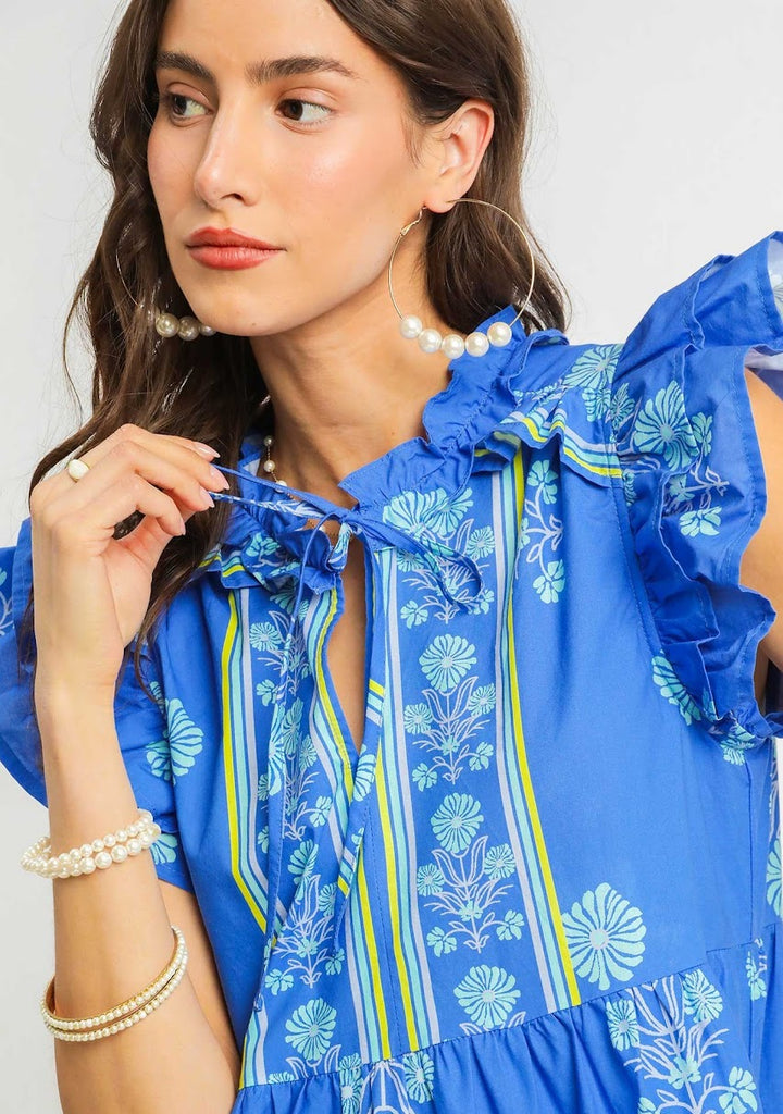 The Elsa Dress - Blue
