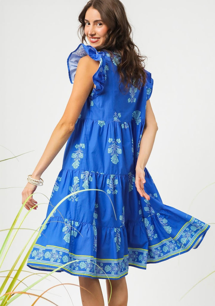 The Elsa Dress - Blue