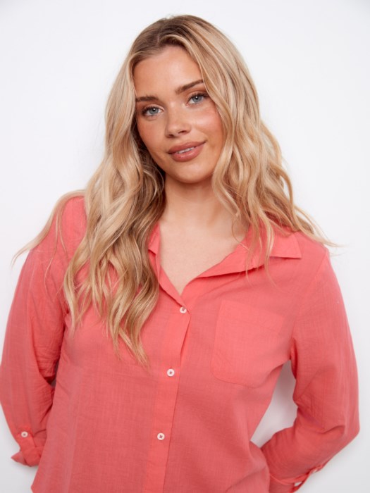 Mallory Blouse - Sorbet