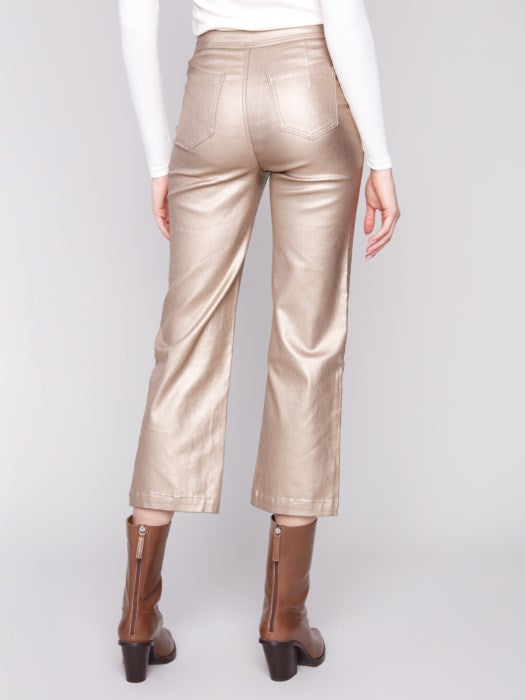 Beautiful In Brass Pant - Brass