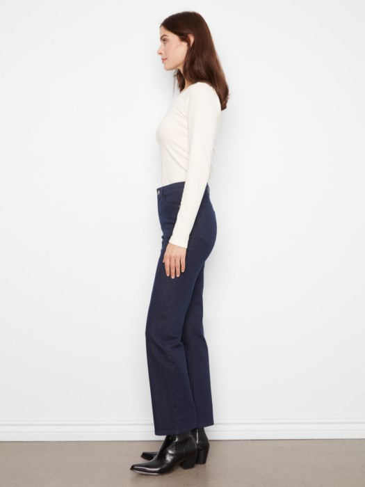Classic Straight Leg Jeans - Bleu Black