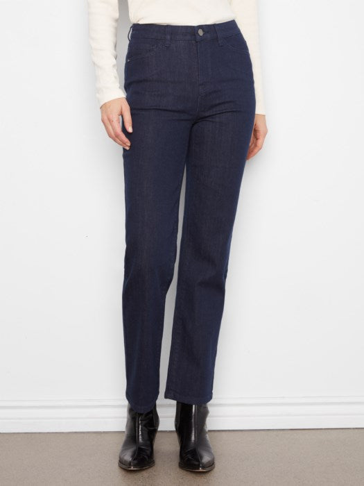 Classic Straight Leg Jeans - Bleu Black