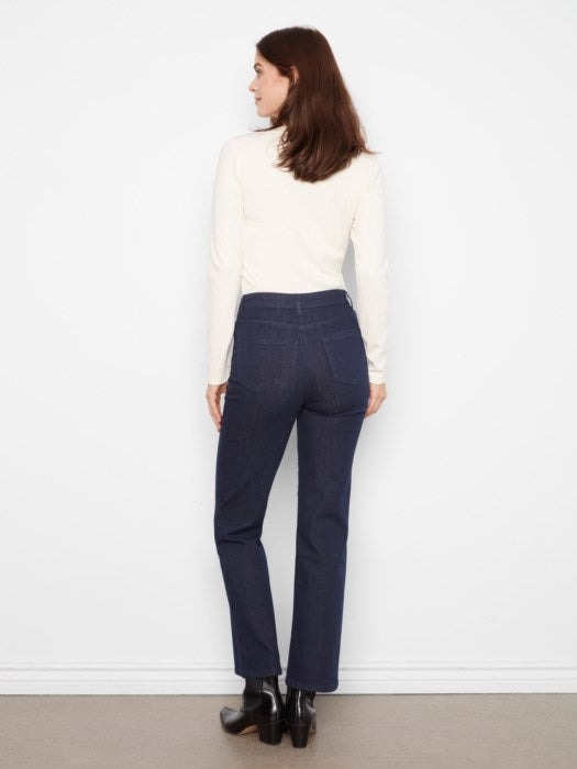 Classic Straight Leg Jeans - Bleu Black