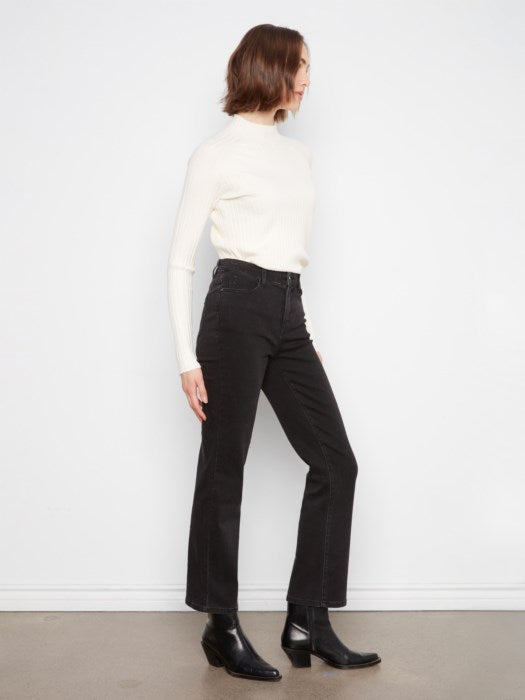 Stella Straight Leg Jeans - Charcoal