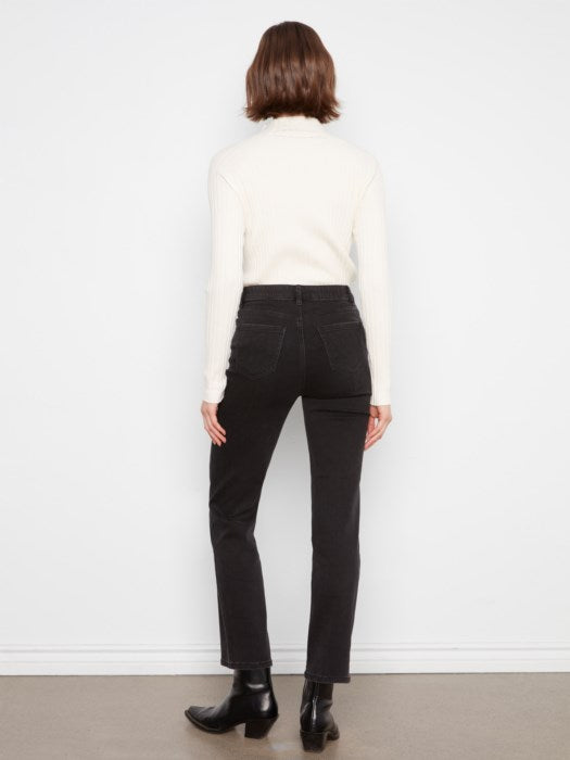 Stella Straight Leg Jeans - Charcoal