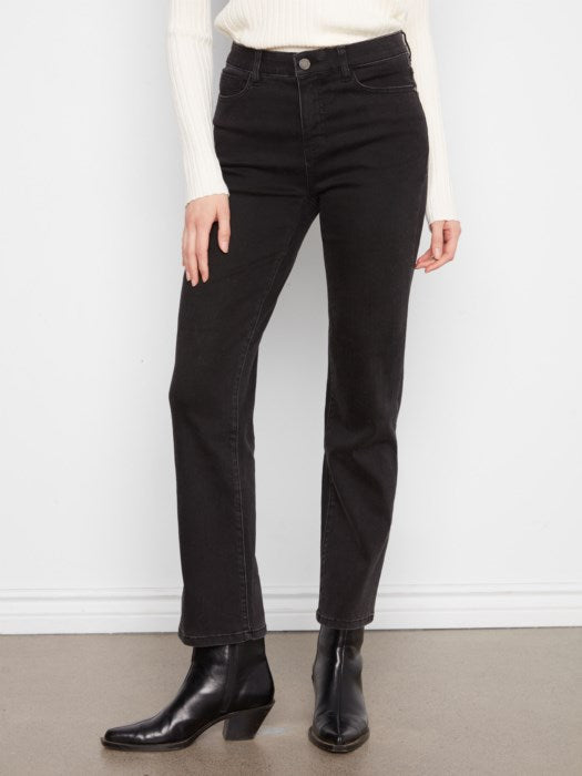 Stella Straight Leg Jeans - Charcoal