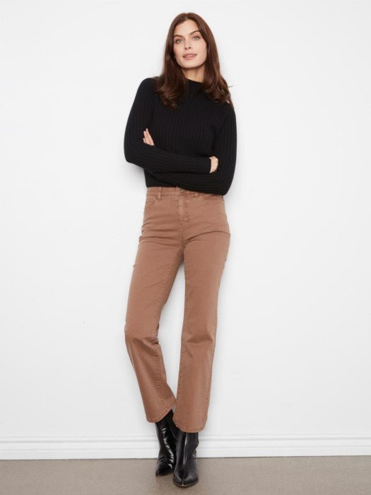 Classic Straight Leg Pants - Truffle