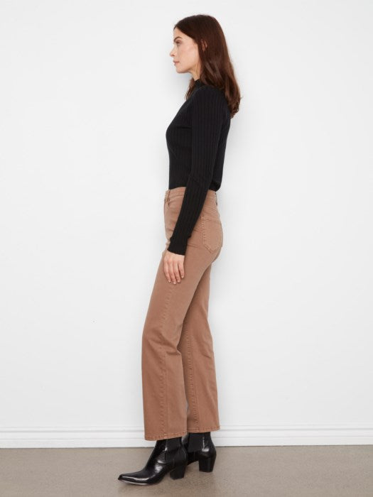 Classic Straight Leg Pants - Truffle