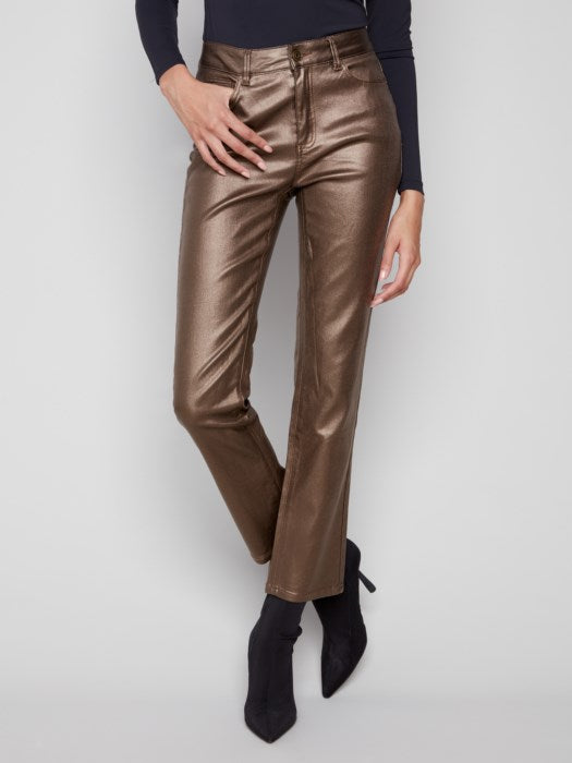 My Sassy Metallic Pants - Copper