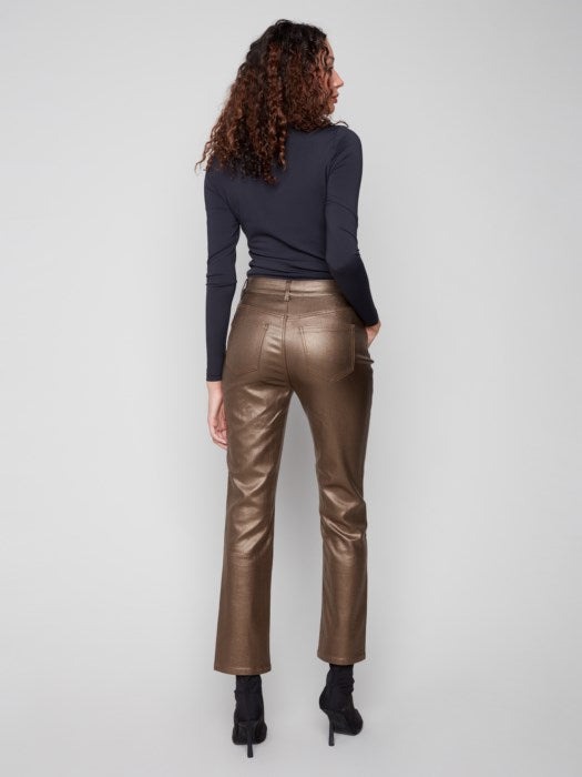 My Sassy Metallic Pants - Copper