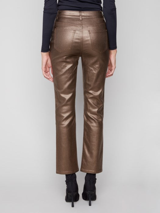 My Sassy Metallic Pants - Copper