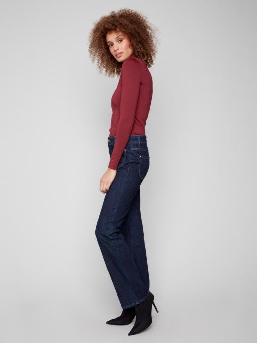 My Favorite Flare Pants - Deep Blue