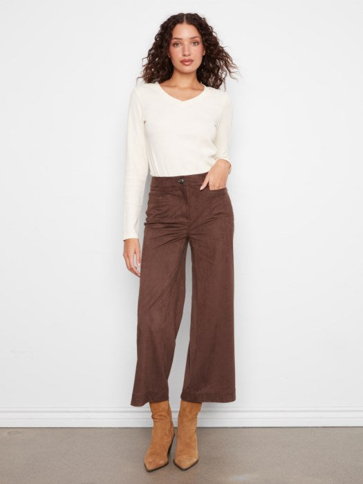Cleo Pants - Coffee