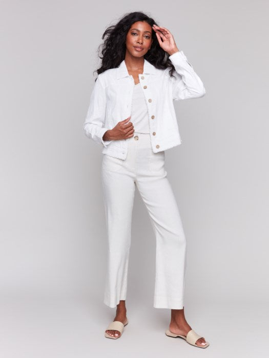 Easy Does It Jacket - White