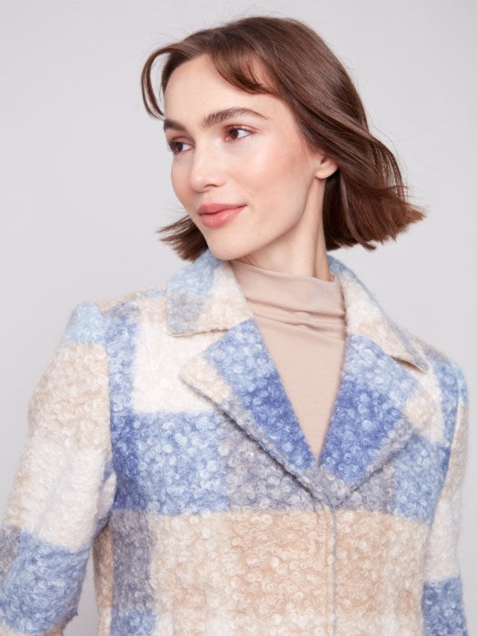 Donna Boucle Coat - Oxford