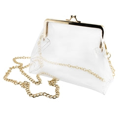 Kiss Lock Crossbody - Clear