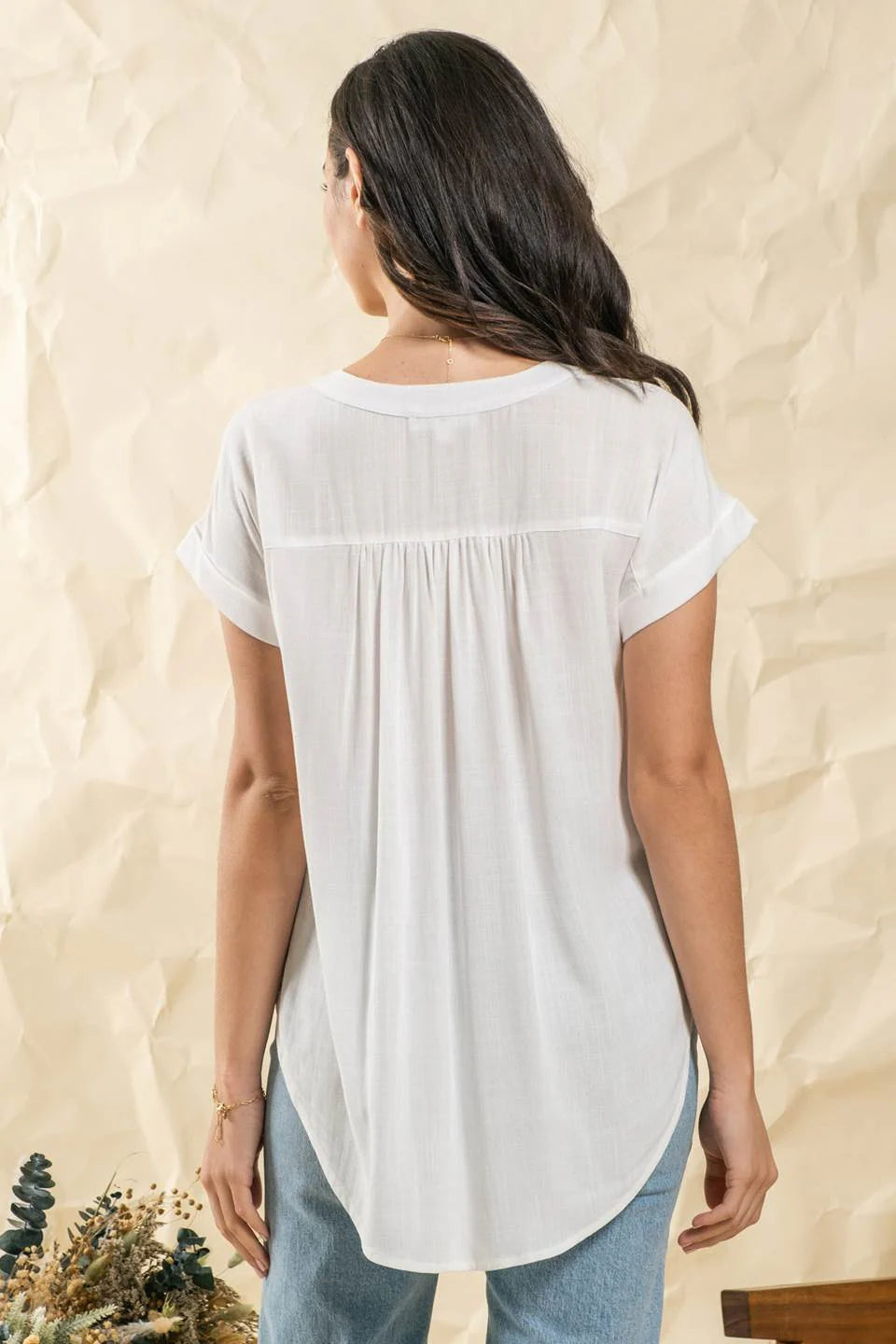The Rhea Shirt - White