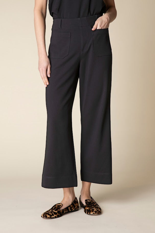 Luxe Ponte Pant - Black