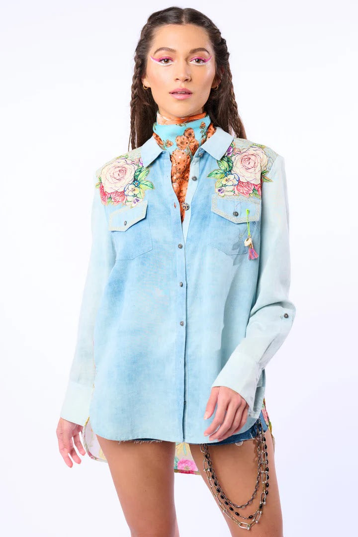 Birth of Venus Shirt - Denim
