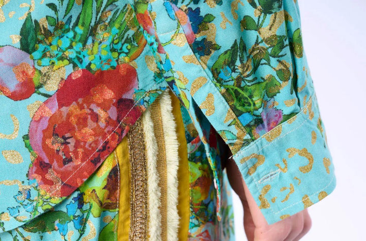 The Cordelia Shirt - Aqua