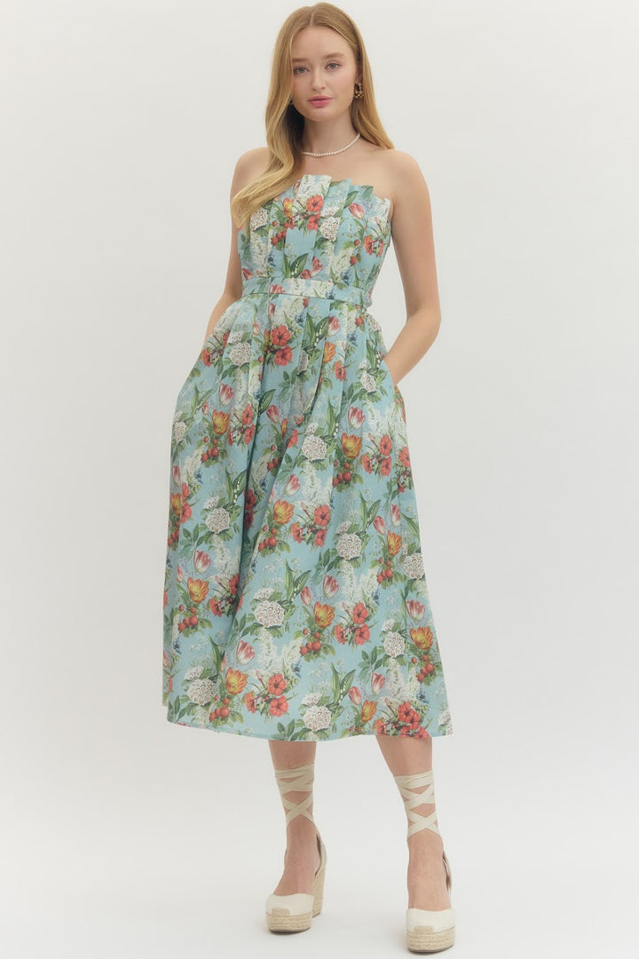 The Scarlet Dress - Blue