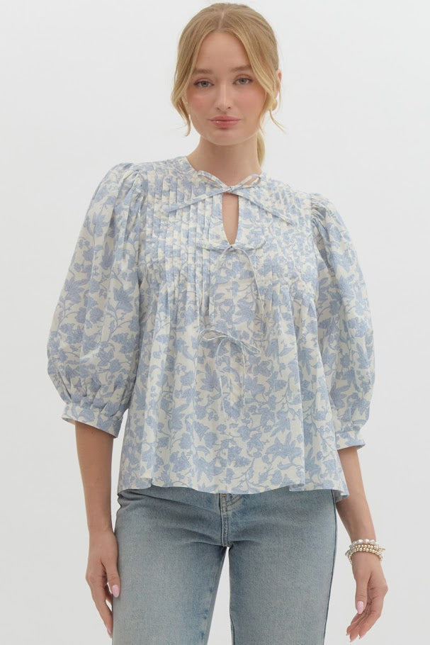 Sweet & Simple Top - Blue