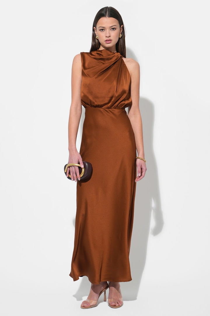 Felica Maxi Dress - Toffee