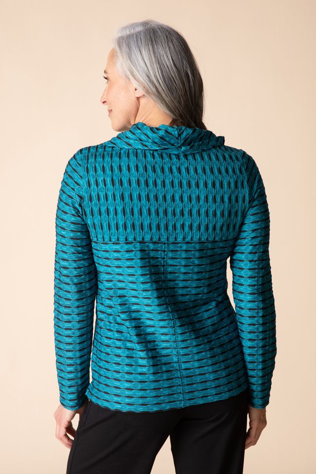 Newport Knit Top - Teal