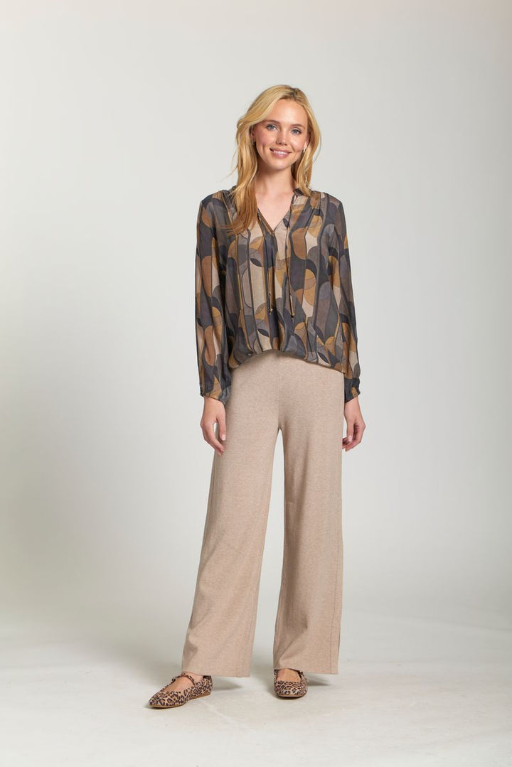 My Dressy Blouse - Grey Multi