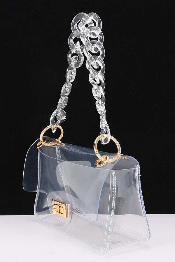 Envelope Clutch - Clear