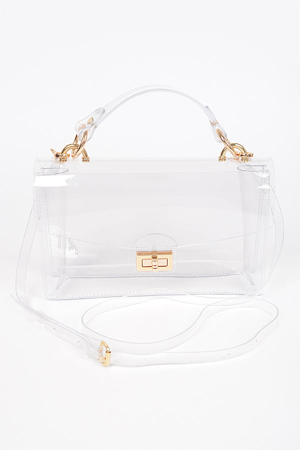I Can See Clearly Crossbody - Gold