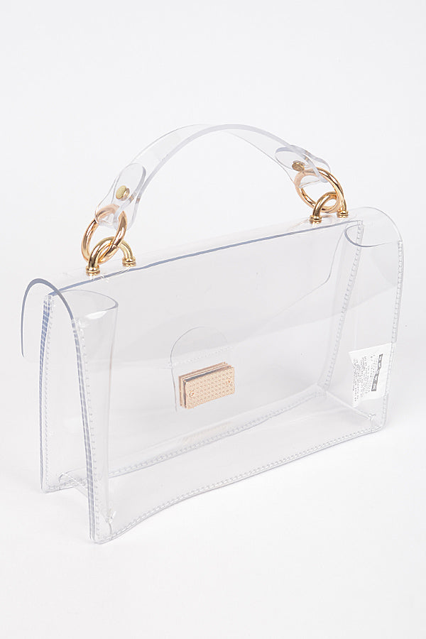 I Can See Clearly Crossbody - Gold